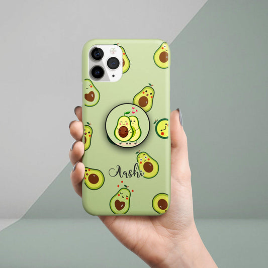 Cute Avocado Slim Matte Case V2 For Oppo