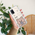 Cute Bear Anti Yelllow Case For Realme 8 5G / Realme 8s 5G / Realme 9 5G / Realme Narzo 30 5G