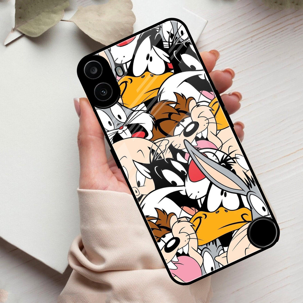 Cute Bugs Bunny Glossy Metal Case Cover For Nothing - ShopOnCliQ