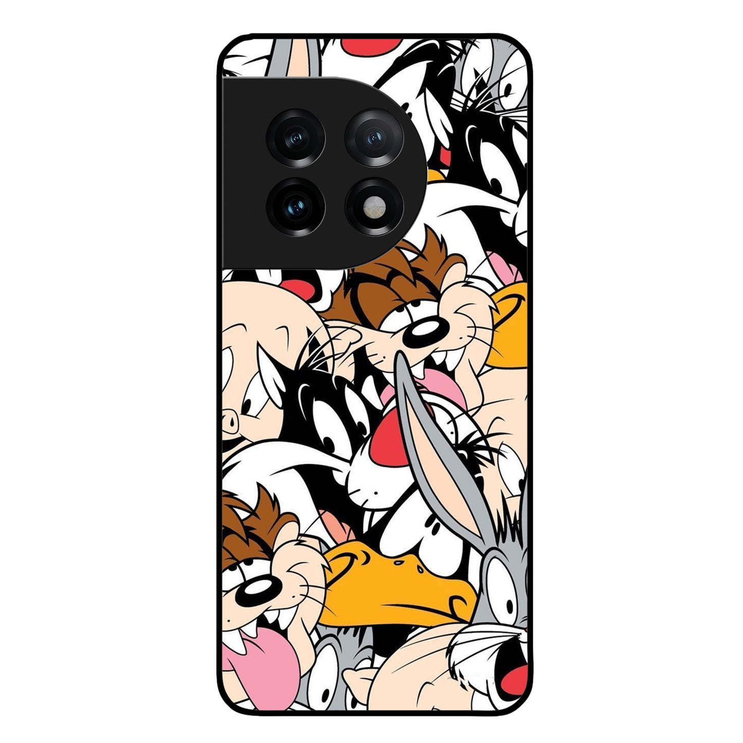 Cute Bugs Bunny Glossy Metal Case Cover For OnePlus ShopOnCliQ