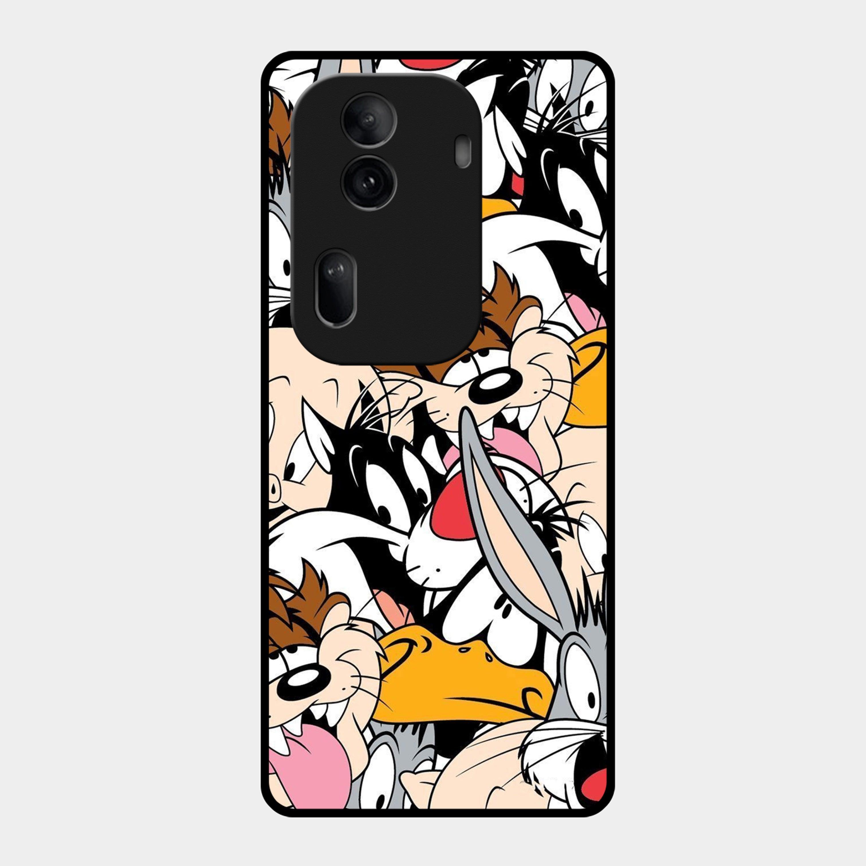 Cute Bugs Bunny Glossy Metal Case Cover For Oppo - ShopOnCliQ