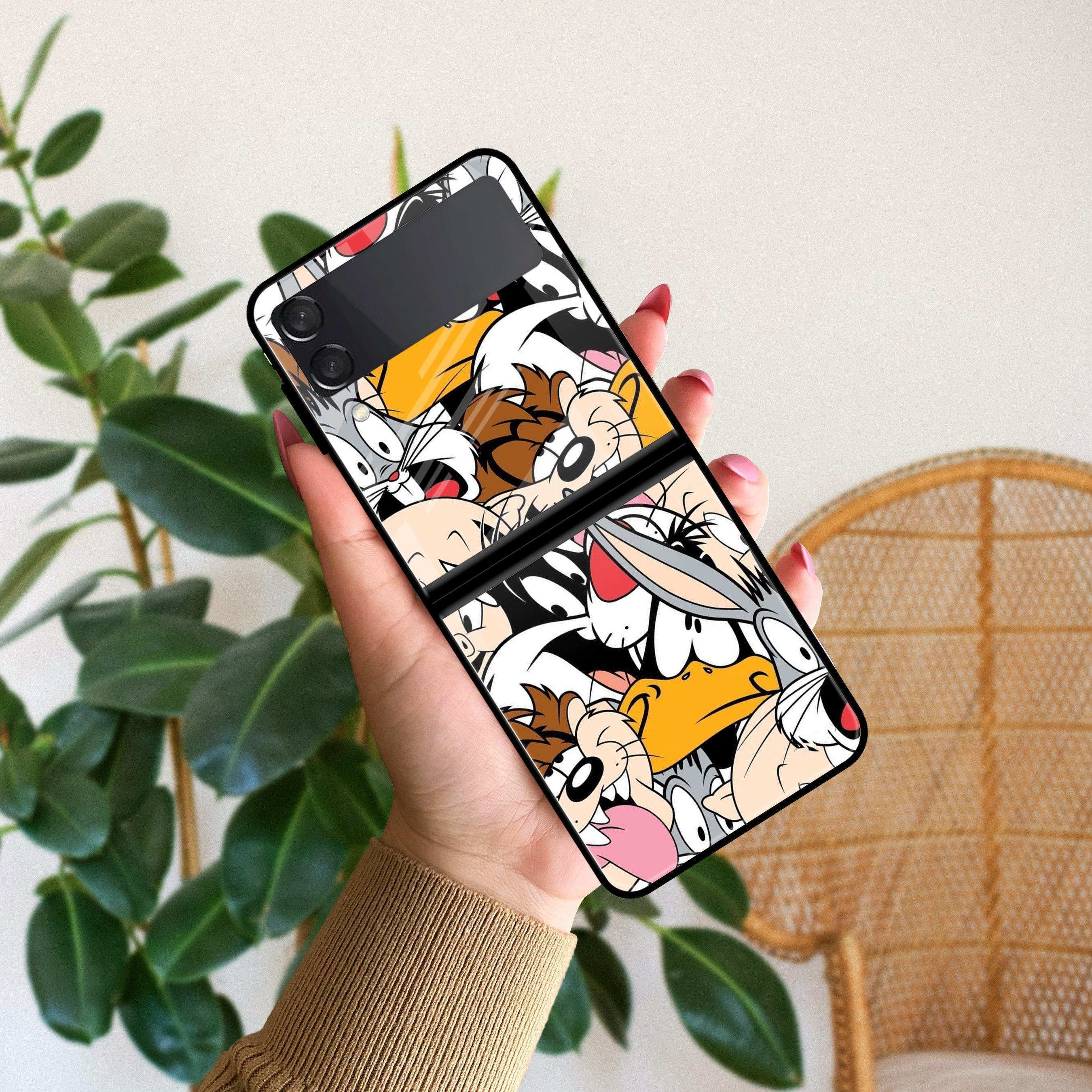 Cute Bugs Bunny Glossy Metal Case Cover For Samsung - ShopOnCliQ