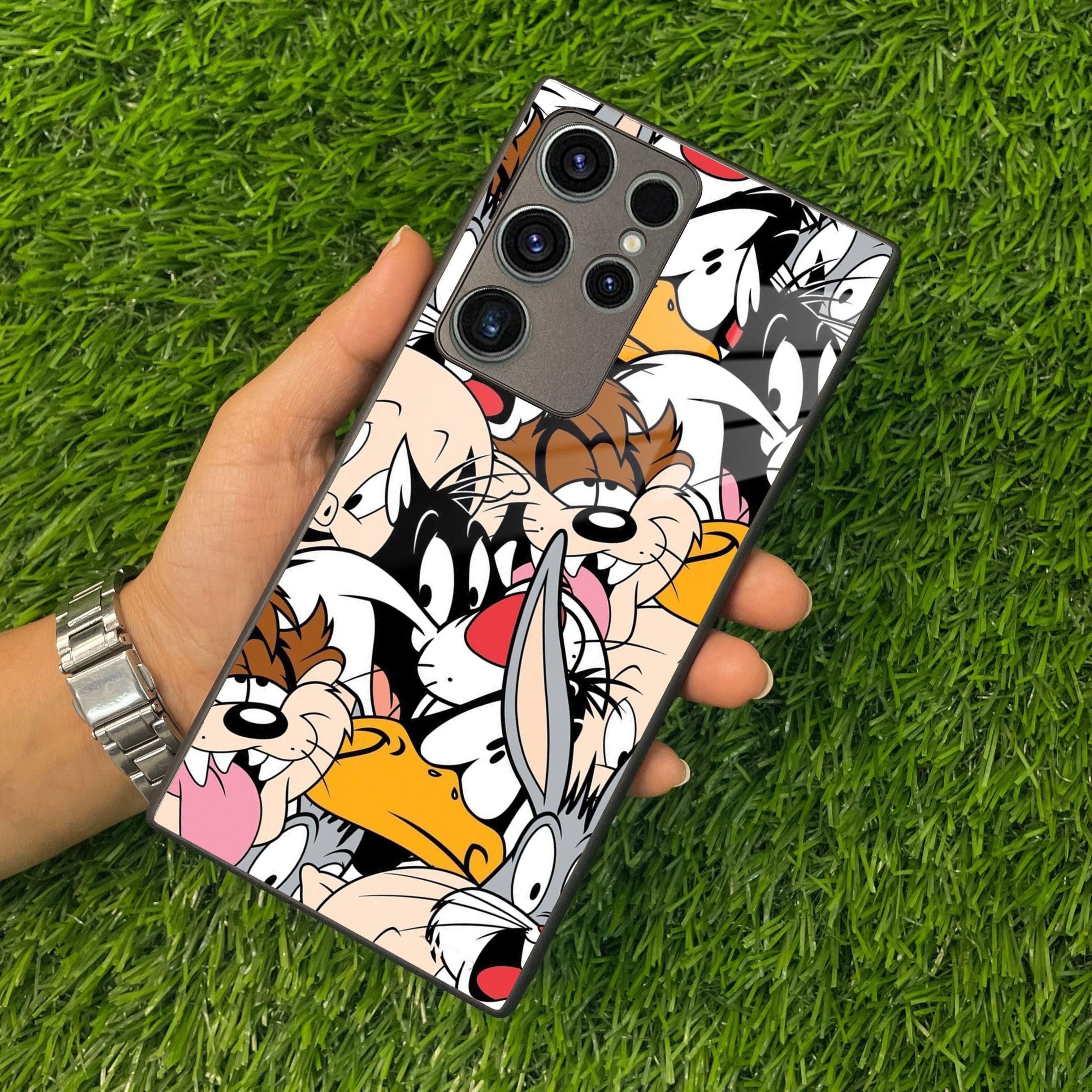 Cute Bugs Bunny Glossy Metal Case Cover For Samsung - ShopOnCliQ