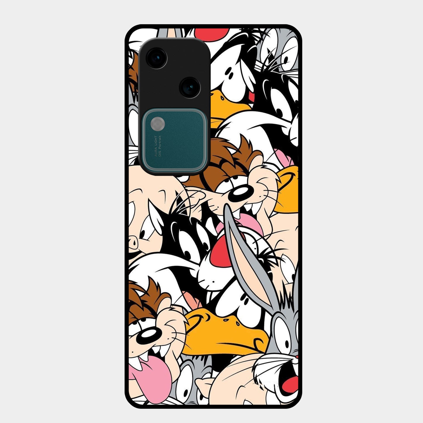 Cute Bugs Bunny Glossy Metal Case Cover For Vivo ShopOnCliQ