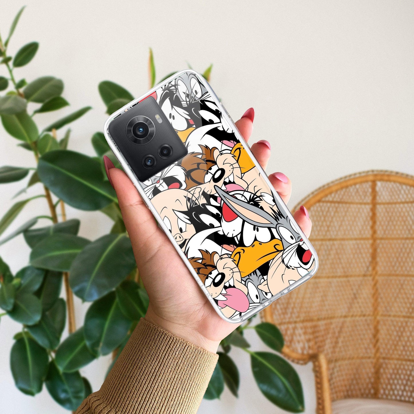 Cute Bugs Bunny Silicon Case For OnePlus