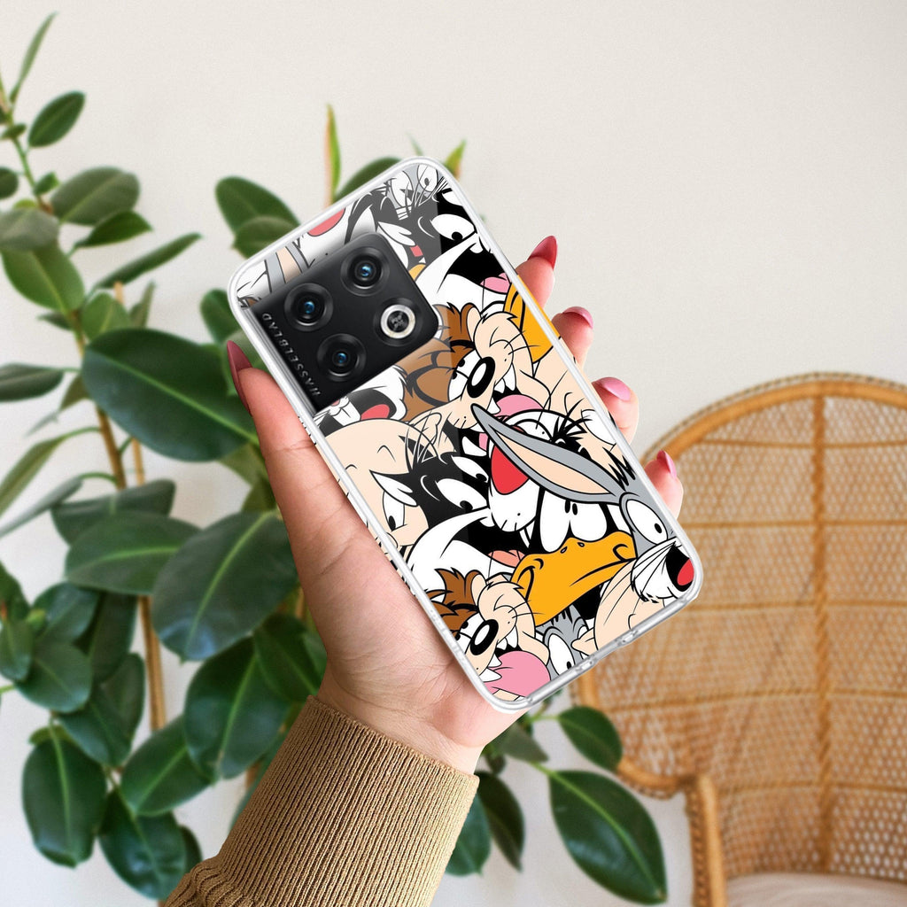 Cute Bugs Bunny Anti Yellow Case For OnePlus 10 Pro 5G