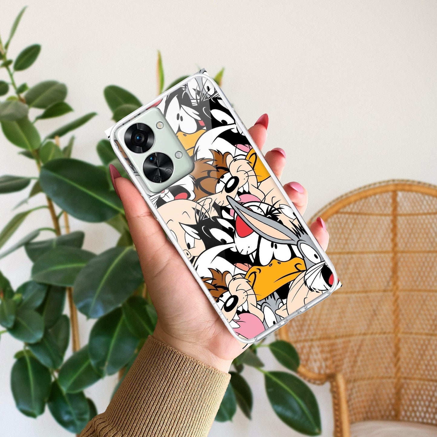 Cute Bugs Bunny Silicon Case For OnePlus