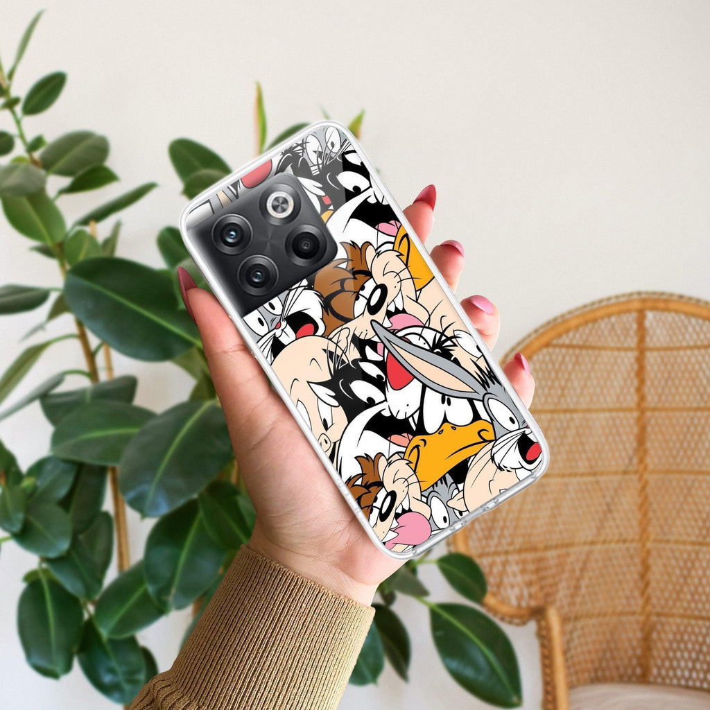 Cute Bugs Bunny Anti Yellow Case For OnePlus 10T 5G