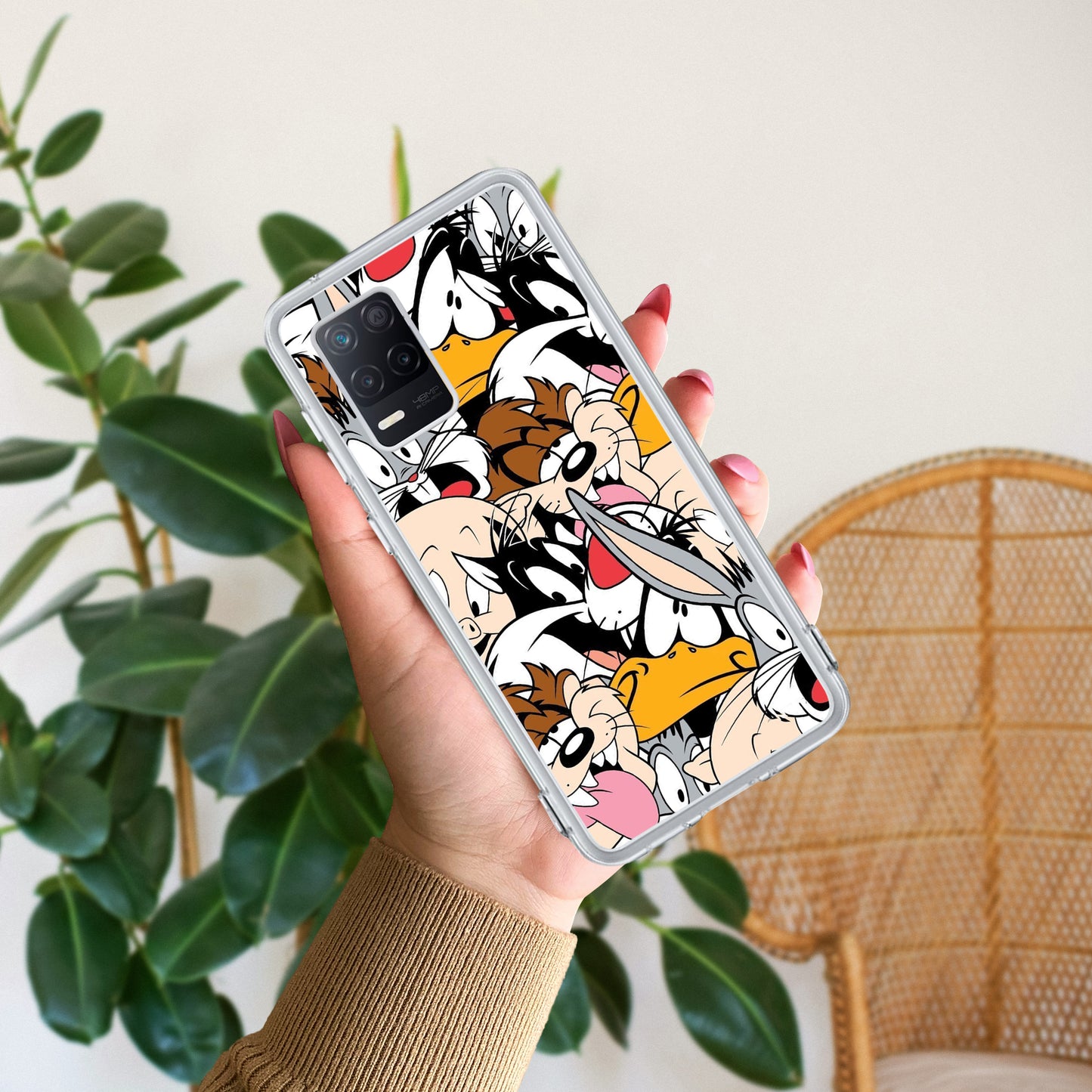 Cute Bugs Bunny Silicon Case For Realme/Narzo ShopOnCliQ