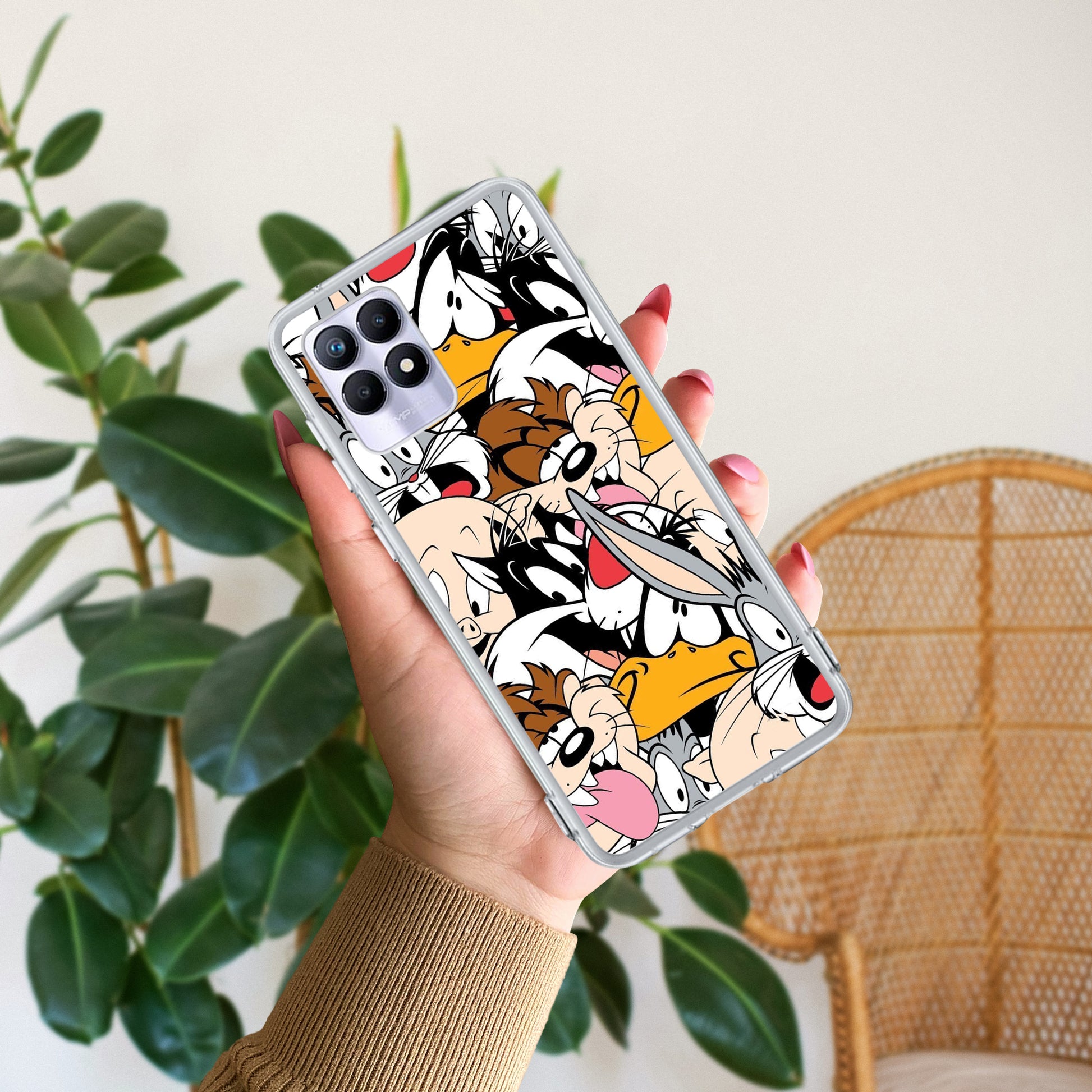 Cute Bugs Bunny Silicon Case For Realme/Narzo ShopOnCliQ