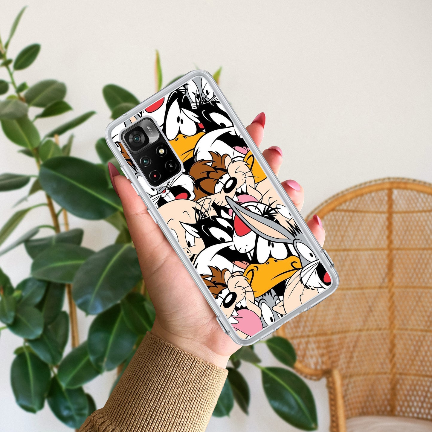 Cute Bugs Bunny Silicon Case For Redmi/Xiaomi ShopOnCliQ