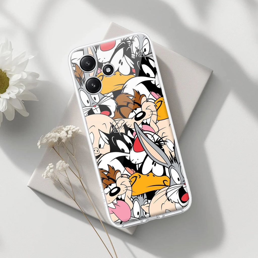 Cute Bugs Bunny Silicon Case For Redmi 12 5G