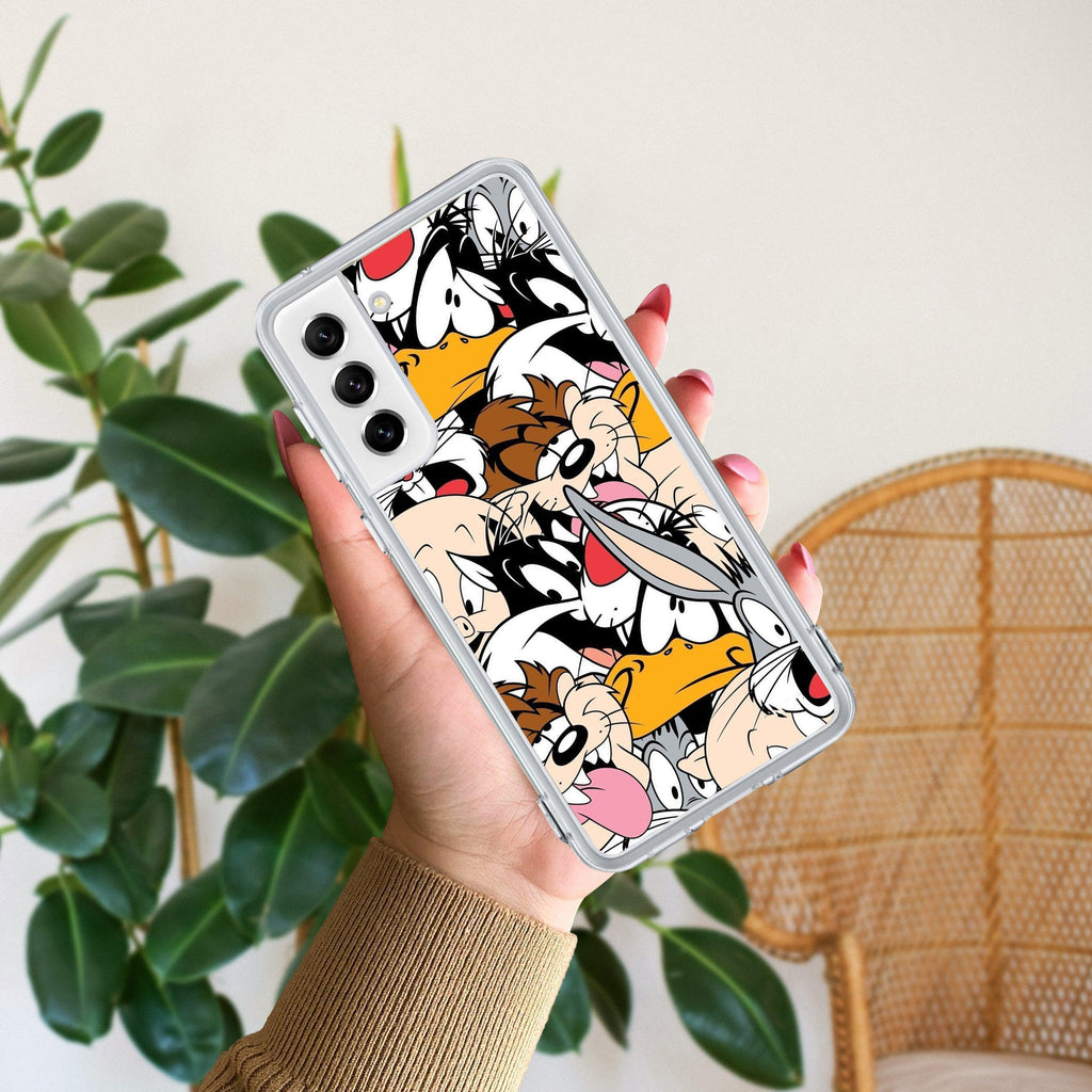 Cute Bugs Bunny Anti Yellow For Samsung Galaxy S22 Plus 5G
