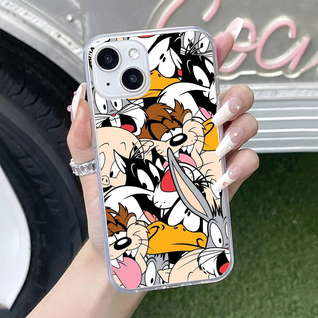 Cute Bugs Bunny Silicon Case For iPhone 14
