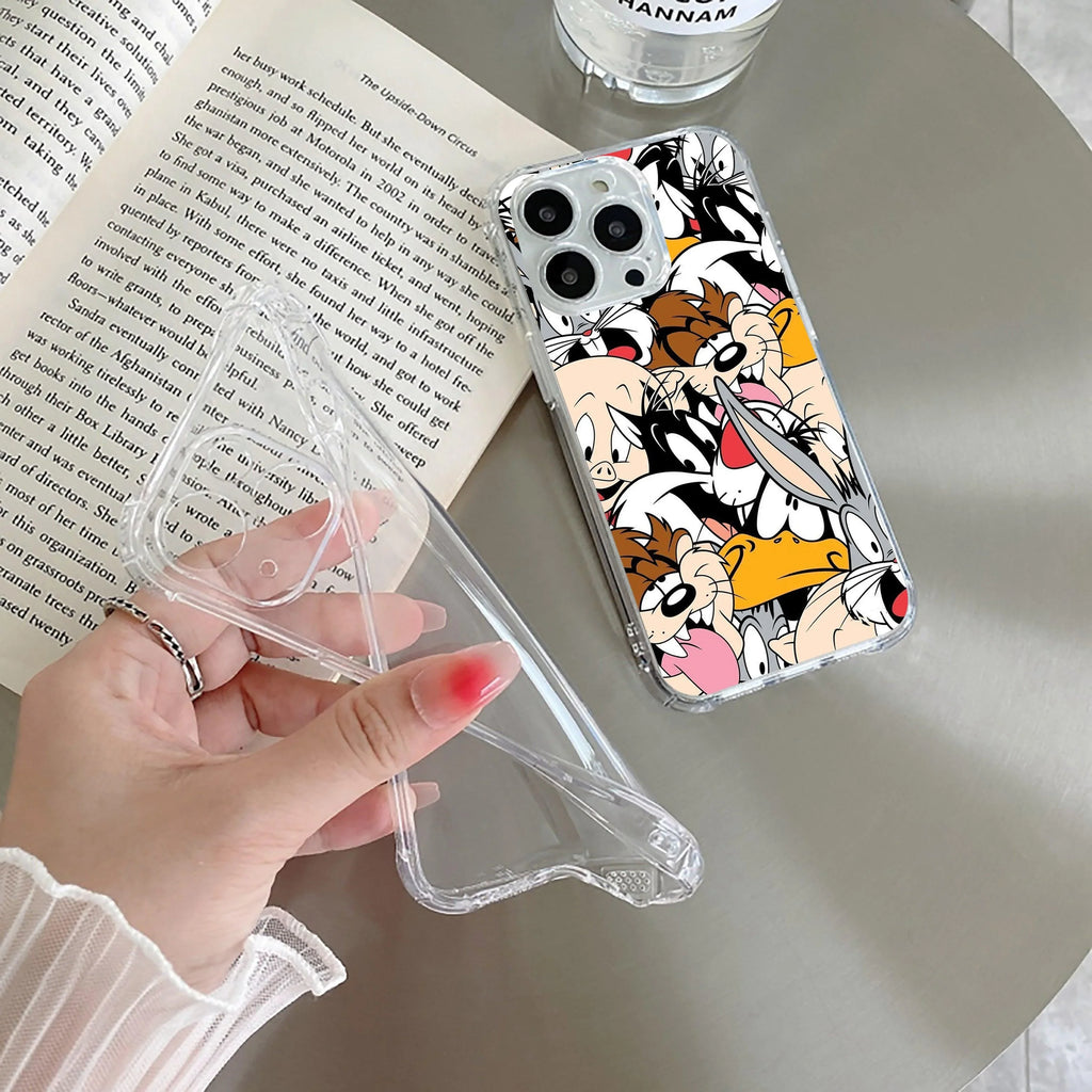 Cute Bugs Bunny Silicon Case For iPhone 14 Plus