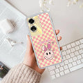 Cute Bunny Customize Anti Yellow Case For Oppo A59 5G