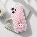 Cute Bunny Customize Transparent Silicon Case For Redmi 13 5G