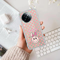 Cute Bunny Customize Transparent Silicon Case For Xiaomi 14 Civi 5G