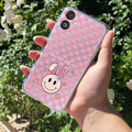 Cute Bunny Customize Transparent Silicon Case For Samsung Galaxy F06 5G