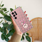 Cute Bunny Customize Anti Yellow Case For Samsung Galaxy S24 Ultra 5G