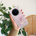 Cute Bunny Customize Transparent Silicon Case For Vivo X100 5G