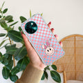 Cute Bunny Customize Transparent Silicon Case For Vivo X90 Pro 5G