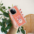 Cute Bunny Customize Transparent Silicon Case For Vivo Y73