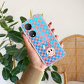 Cute Bunny Customize Transparent Silicon Case For Vivo Y100 5G /  Vivo Y100A 5G