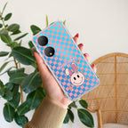 Cute Bunny Customize Transparent Silicon Case For Vivo Y100 5G /  Vivo Y100A 5G