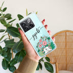 Cute Bunny Customize Anti Yellow Case V2 For OnePlus 10T 5G