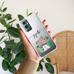 Cute Bunny Customize Transparent Silicon Case V2 For OnePlus - ShopOnCliQ