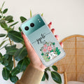 Cute Bunny Customize Transparent Silicon Case V2 For OnePlus Nord 4 5G