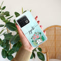 Cute Bunny Customize Transparent Silicon Case V2 For OnePlus 10 Pro 5G