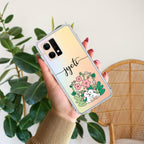 Cute Bunny Customize Anti Yellow Case V2 For Oppo Reno 7 5G