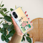 Cute Bunny Customize Anti Yellow Case V2 For Oppo F23 5G