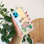 Cute Bunny Customize Anti Yelllow Case V2 For Realme 9 Pro 5G