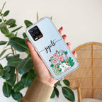 Cute Bunny Customize Anti Yelllow Case V2 For Realme 8 4G / Realme 8 Pro