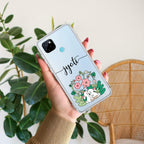Cute Bunny Customize Transparent Silicon Case V2 For Realme 10 Pro+ 5G
