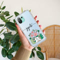 Cute Bunny Customize Transparent Silicon Case V2 For Mi 11 Lite / Xiaomi 11 Lite NE 5G