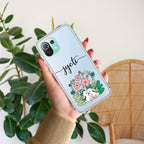 Cute Bunny Customize Transparent Silicon Case V2 For Mi 11 Lite / Xiaomi 11 Lite NE 5G