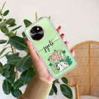 Cute Bunny Customize Transparent Silicon Case V2 For Vivo Y21 / Vivo Y21A / Vivo Y21E /Vivo Y21S/ Vivo Y21T