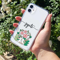 Cute Bunny Customize Anti Yellow Case V2 For iPhone 12 Mini
