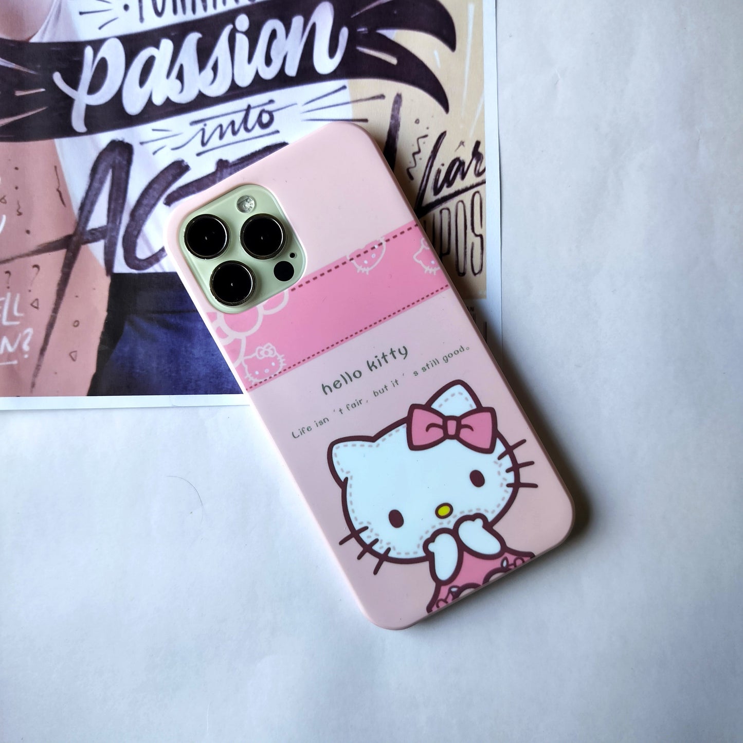 Cute Cartoon Hello Kitty Laser Slim Case Cover ShopOnCliQ