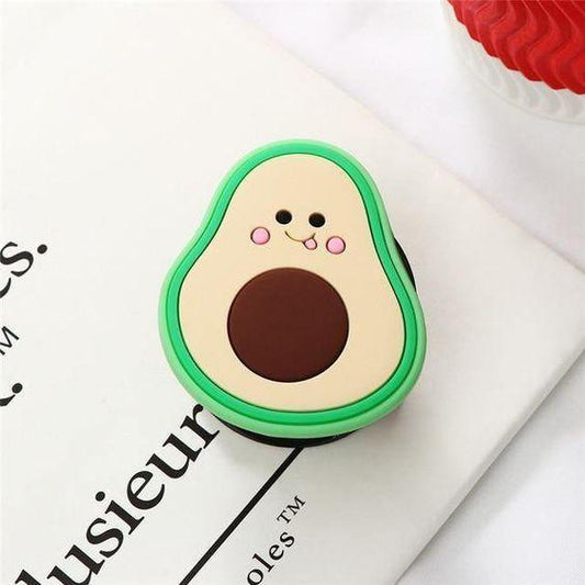 Avocado Cute Cartoon Phone Ring Holder - ShopOnCliQ