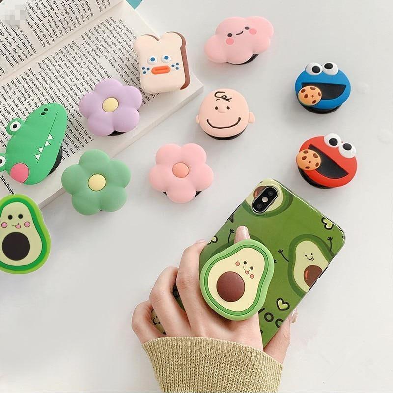 Cute Cartoon Phone Ring Holder – ShopOnCliQ