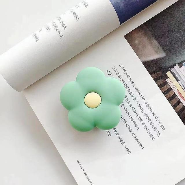 Flower Phone Ring Holder (Green)
