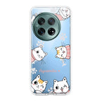 Cute Cat Customize Transparent Silicon Case For OnePlus - ShopOnCliQ