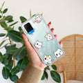 Cute Cat Customize Anti Yellow Case For Oppo A54