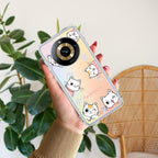 Cute Cat Customize Transparent Silicon Case For Realme/Narzo - ShopOnCliQ