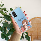Cute Charm Customize Transparent Silicon Case For Poco - ShopOnCliQ